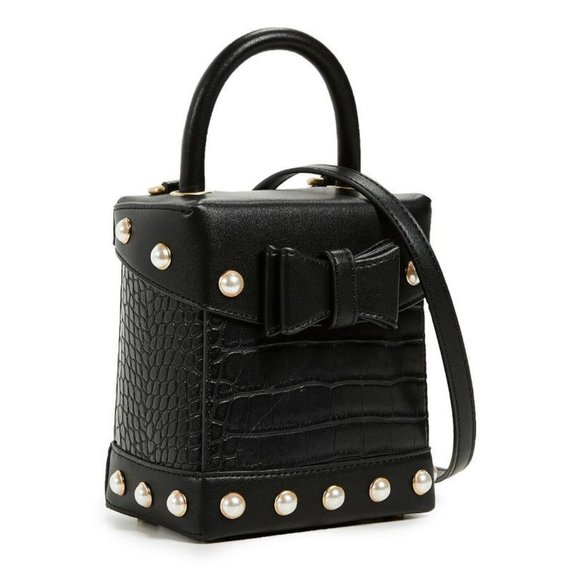 Sam Edelman Handbags - Sam Edelman Charlie Croc Box Bag